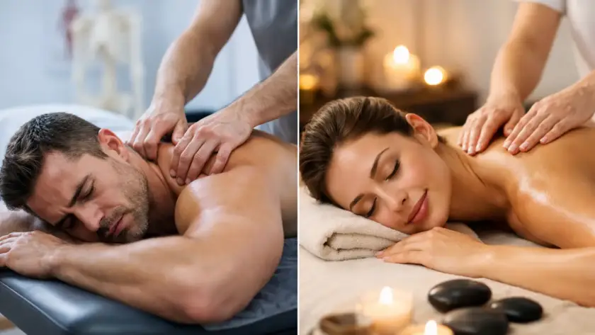 Therapeutic Massage vs Relaxation Massage