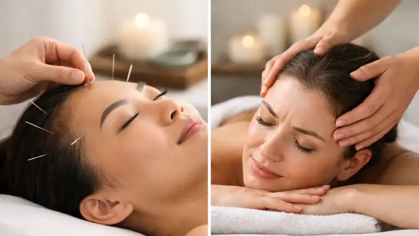 Acupuncture or Massage for Headache Relief